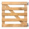 Hoftor Holz Rustikal – Eiche