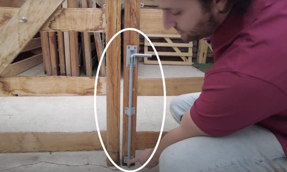 Bodenschieber Doppeltor