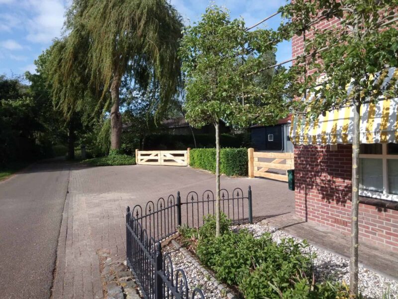 Hoftor Einfahrtstor Holz Douglasie