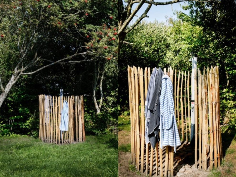 Gartendusche Sichtschutz