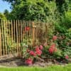 Fr. Staketenzaun 120 cm H mit 4 cm Latten-abstand