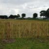 Staketenzaun Kastanien 120 cm H, Latten-Abstand 4 cm