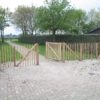 Staketenzaun aus Kastanie 120 cm Adequat