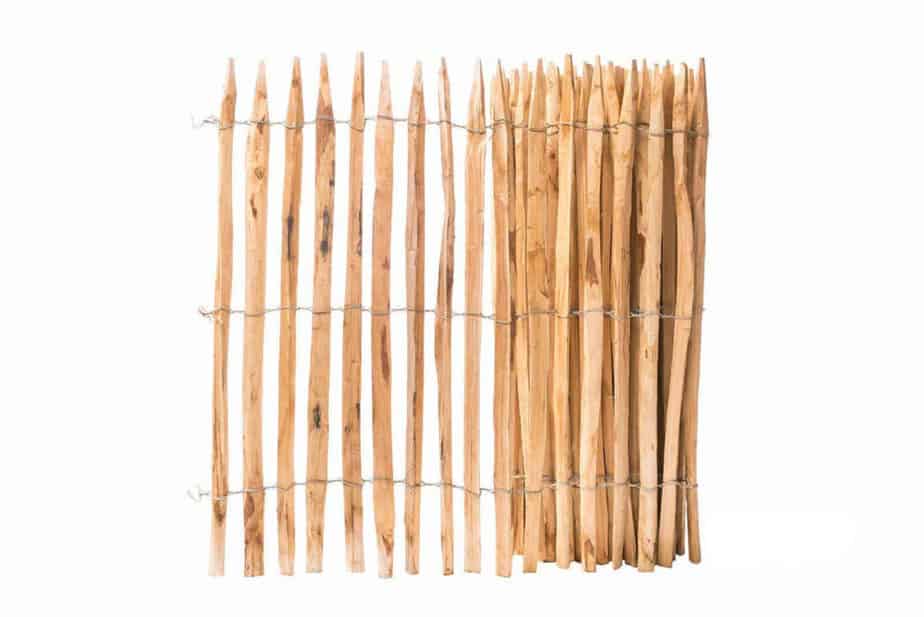 Staketenzaun 100 cm hoch Kastanie Kastanienzaun Günstig kaufen! Adéquat