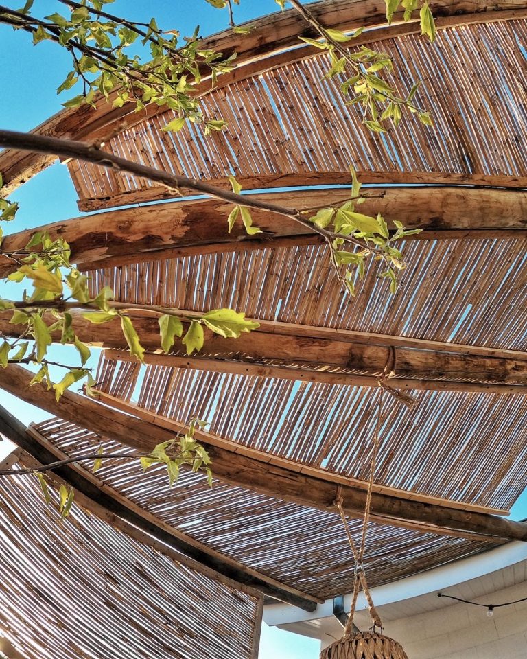 Dachterrasse gestalten mit Holz