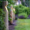 Gartenbelecuhtugn Wegeleuchte Holz