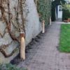 Wegeleuchte Holz ‘Billy’: romantisch