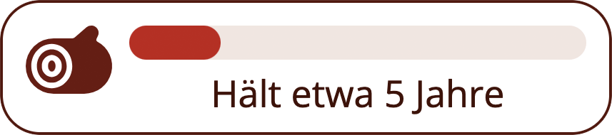 Halt etwa 5 jahre