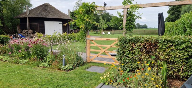 Holztor Gartentor Douglasie englisch einzeln