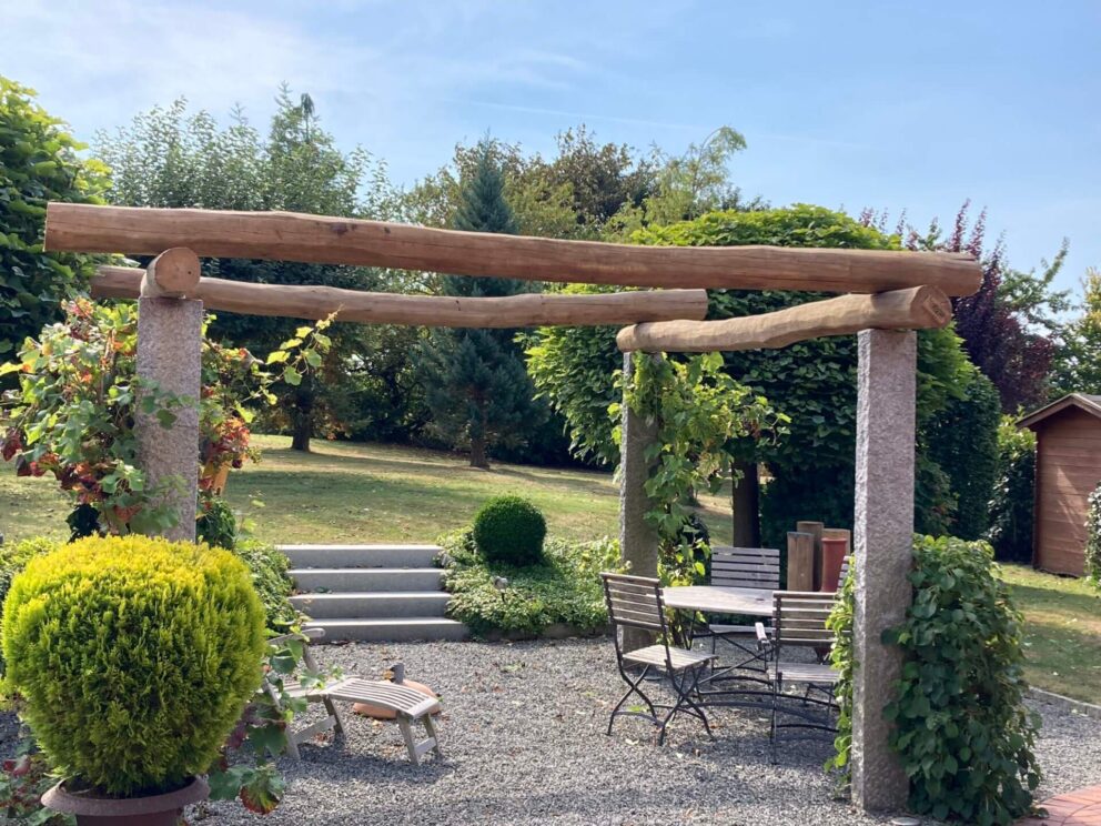 Tessiner Pergola Holz