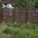 Haselnusszaun Somme 1 (150Bx180H cm) und Somme 180 (180Bx180H cm)