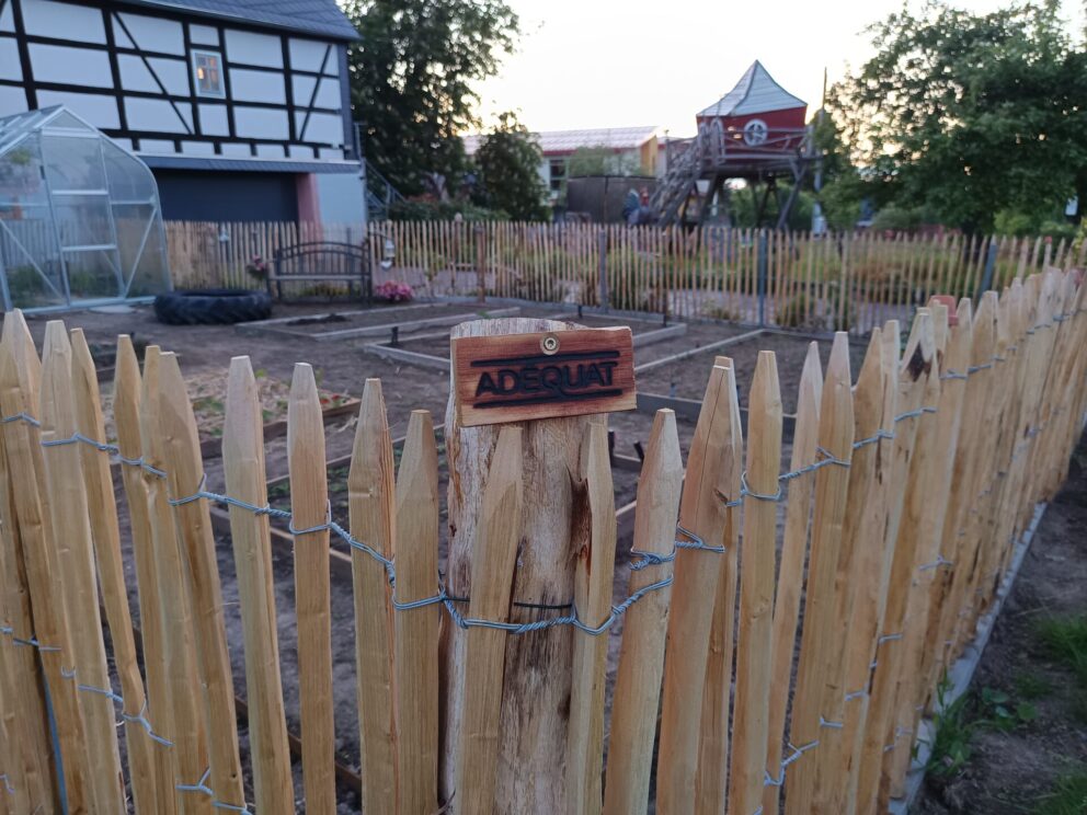 Einen neuen Gemüsegarten