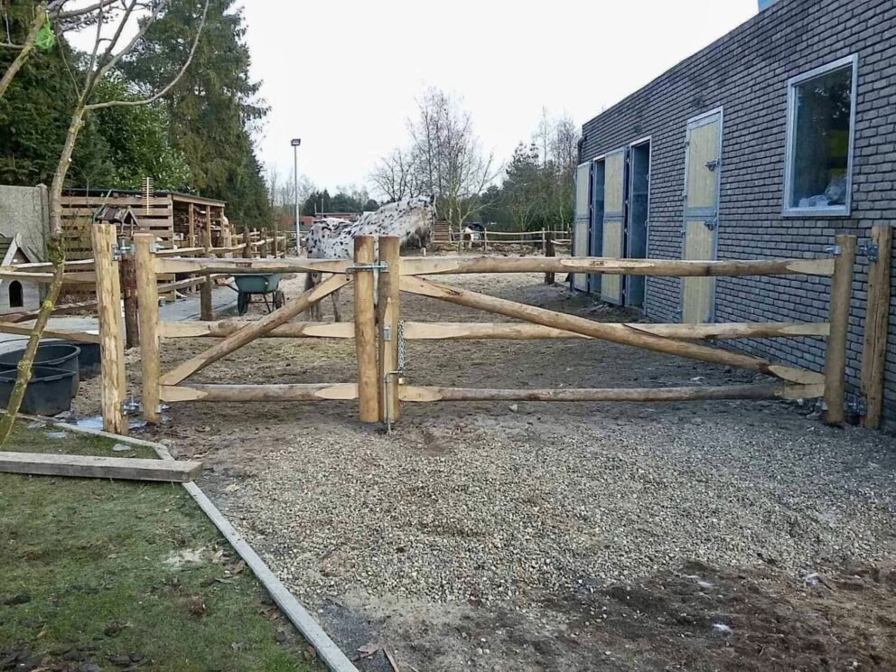 Koppelzaun Pferdezaun Holz