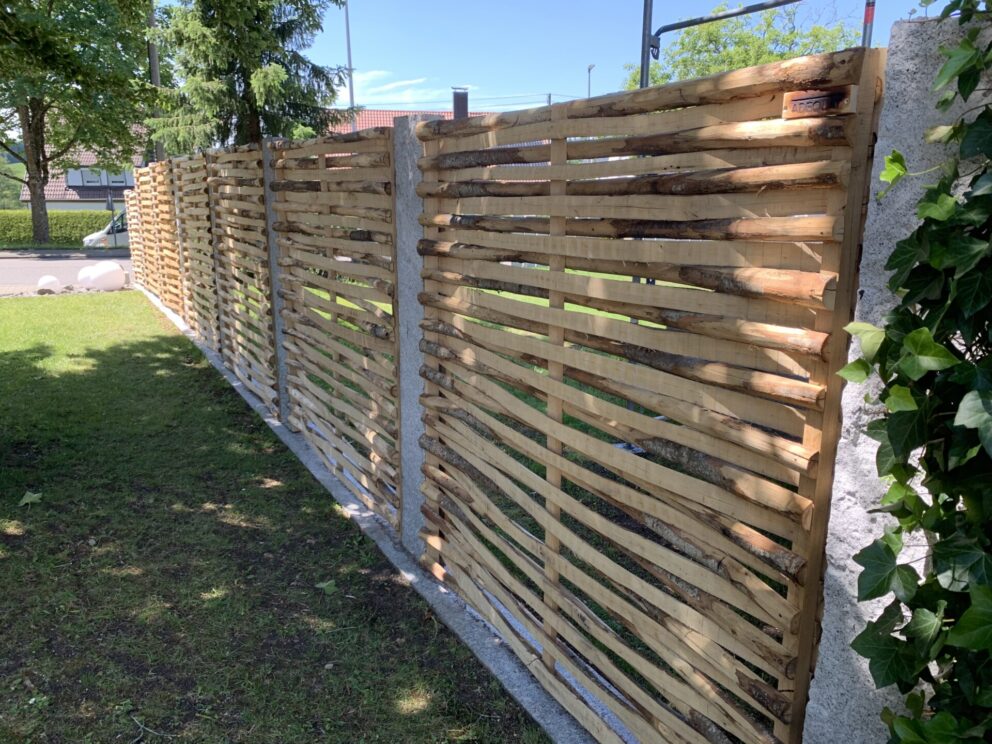 Sichtschutz Flechtzaun Kastanie 180Hx180B (cm)