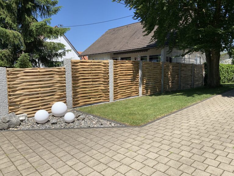Sichtschutz Flechtzaun Kastanie 180Hx180B (cm)