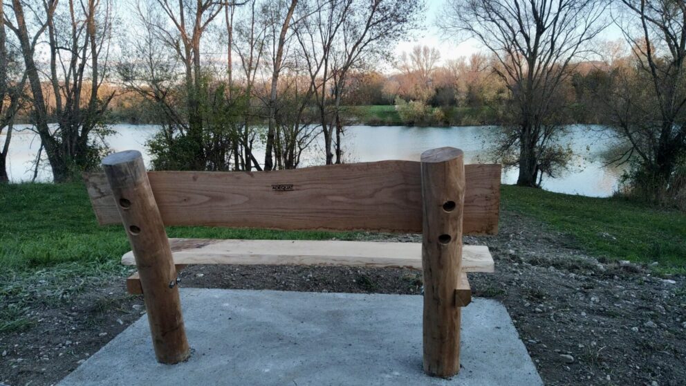 Holzbank selber bauen