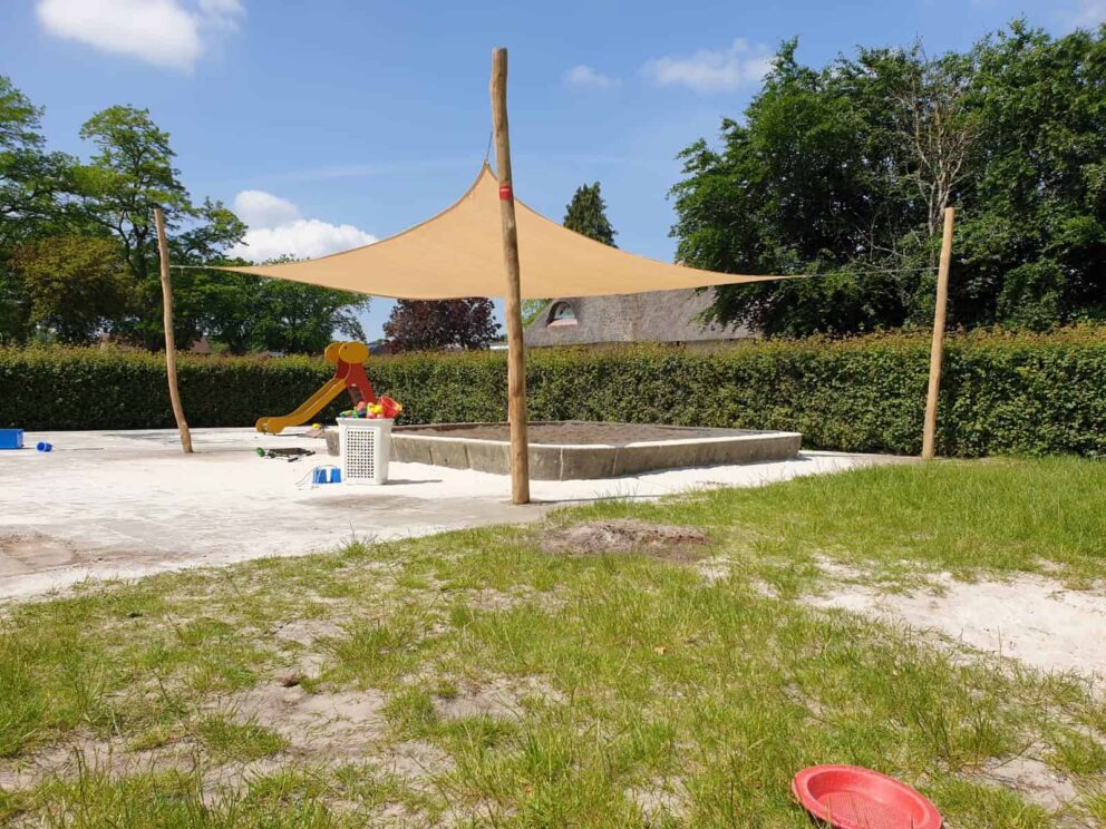 Robinie Rundholz 10-12 cm Sonnensegel Spielplatz Robinienholz