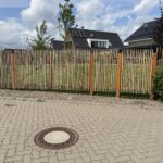 Einzelne Stakete 150 cm lang, ¼ Stakete gespitzt
