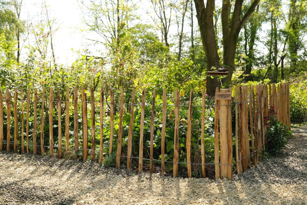 Mediterraner Garten Zaun