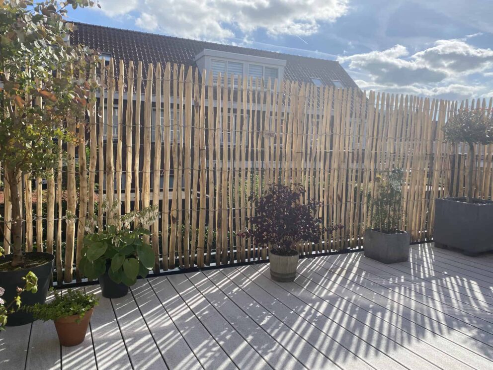 Mediterraner Gartenzaun
