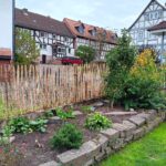 Fr. Staketenzaun Kastanien 100 cm hoch, Abstand 4 cm, 2x 5m rolle
