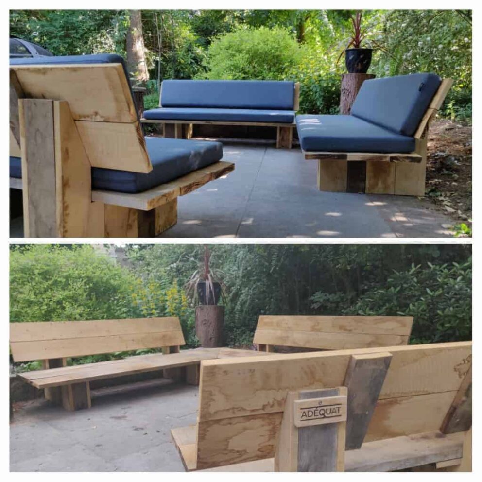 Kastanienholz Möbel Gartenmöbel Gartenbank Edelkastanie Bretter