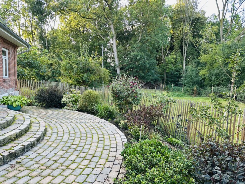 Landhausstil Gartenzaun Holz