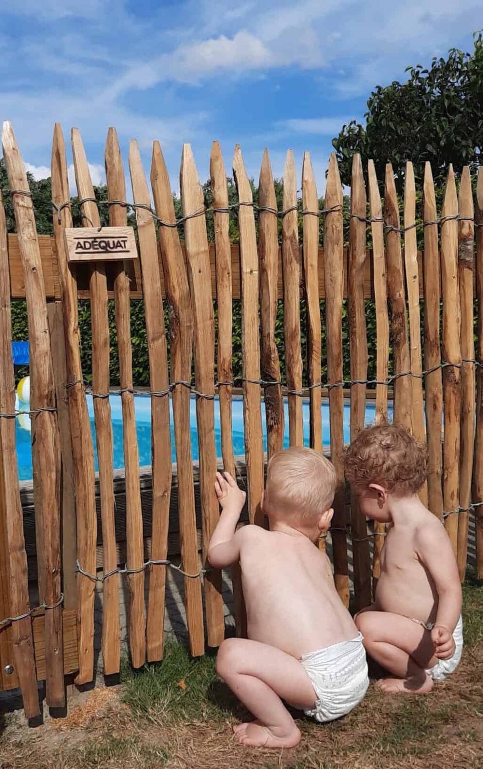 Staketenzaun enger Abstand