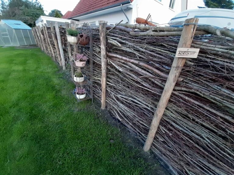 Äste im Garten verwenden