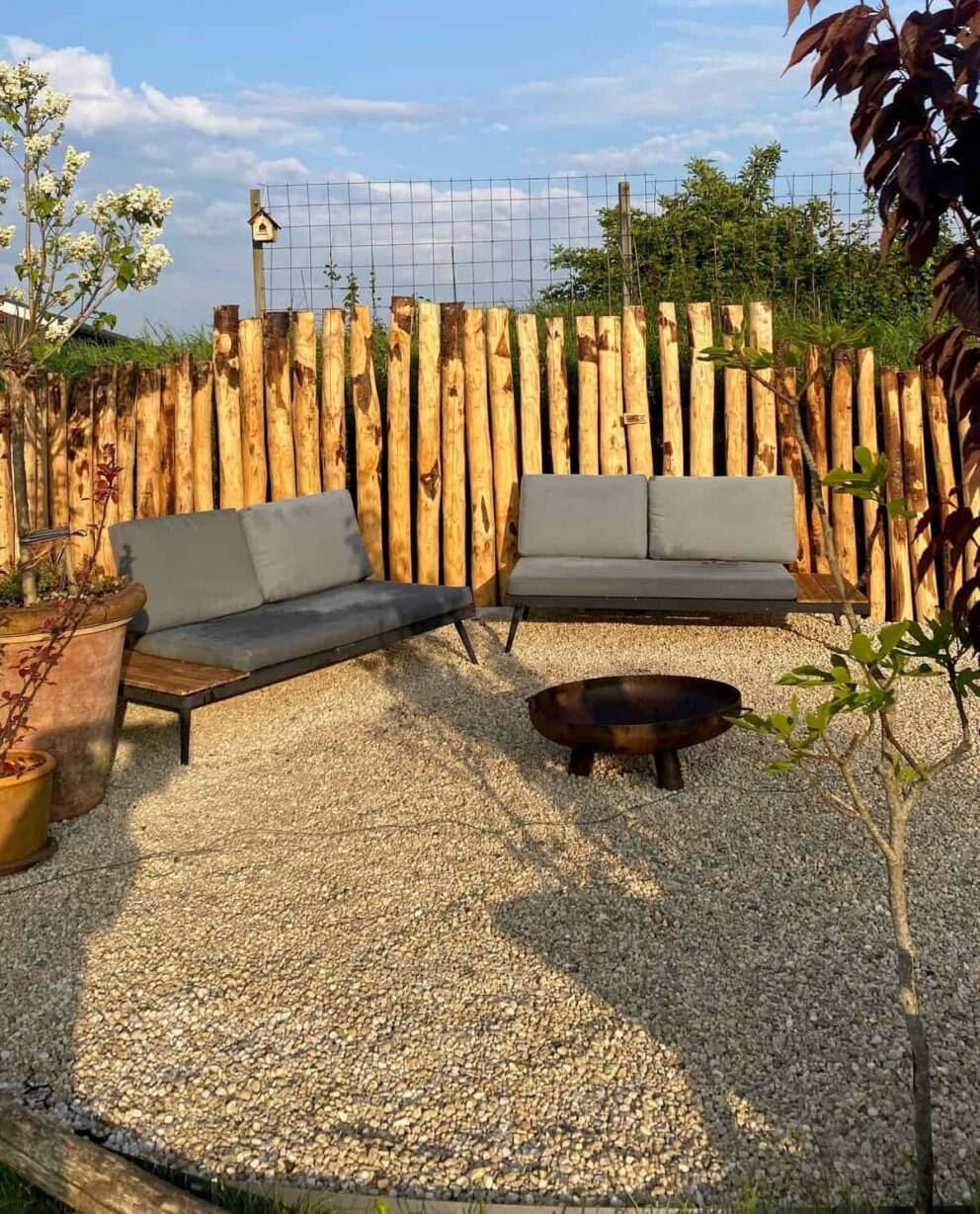 Feuerstelle Garten Sitzgelegenheit Feuerschale