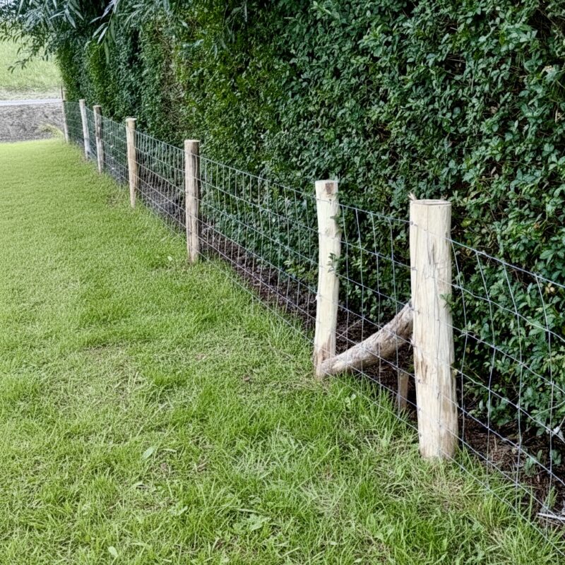 Weidezaun Drahtzaun Knotengeflecht 80 cm hoch leicht