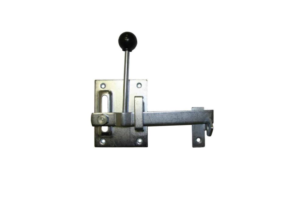 Gartentorfalle Torverschluss mit Klinkhaken