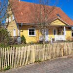 Fr. Staketenzaun Kastanien 80 cm hoch, Abstand 4 cm, 2x 5m Rolle