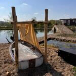 Zaunpfahl 7-9 200 cm Länge für Bodenhülse, Bodenhülse / Einschlaghülse 8 cm, Kastanien Pfost 300 cm lang, Ø 4-6 cm - ohne Spitze und Kastanien Pfost 200 cm lang, Ø 4-6 cm - ohne Spitze, Sandkasten