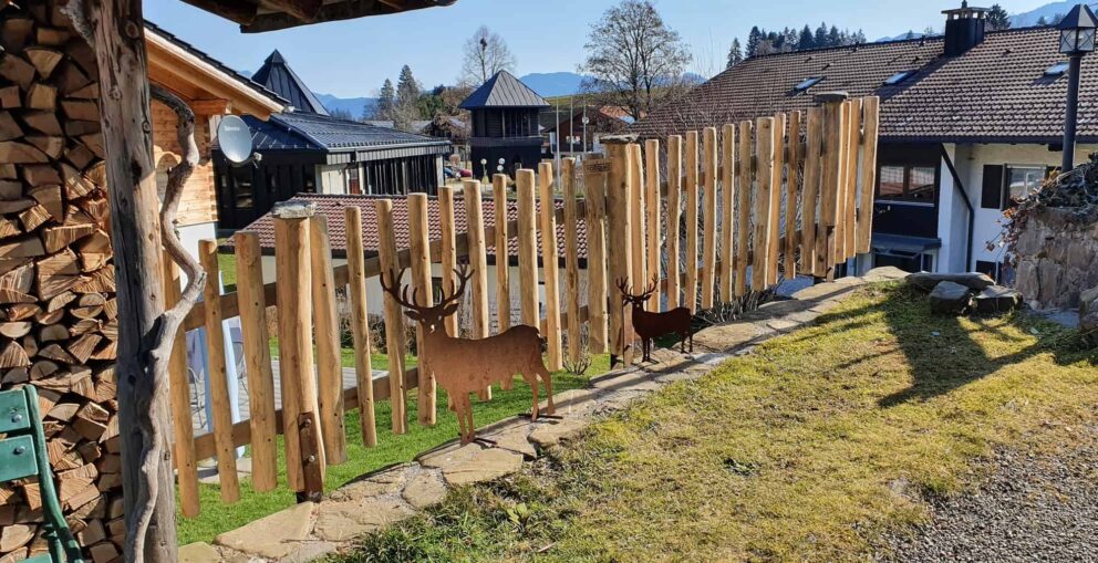 Lattenzaun Holz