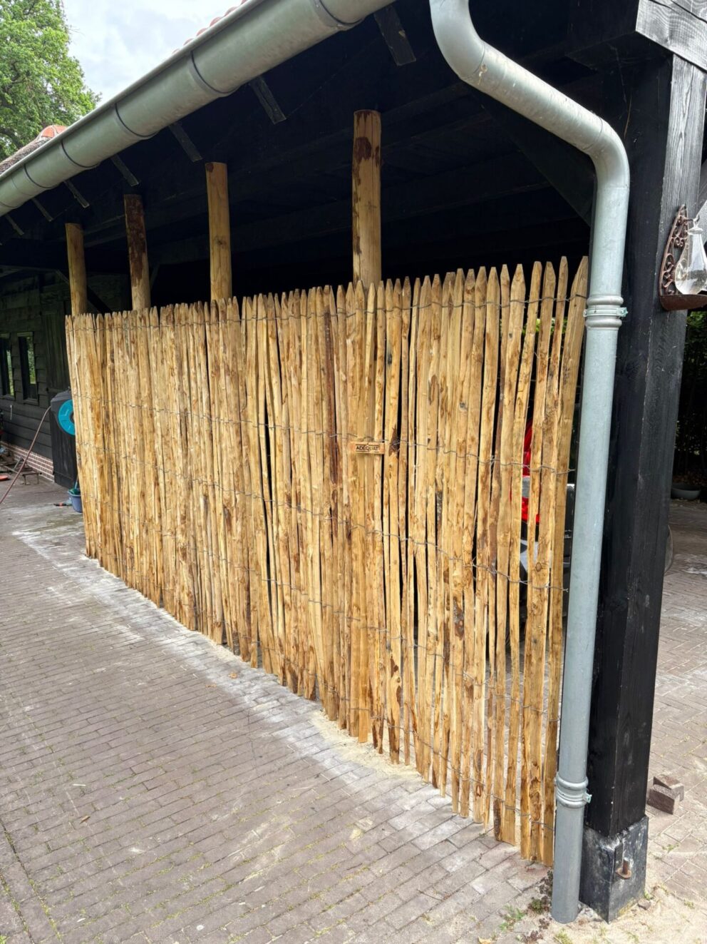 Carport Seitenwand Holz 200 cm hoch