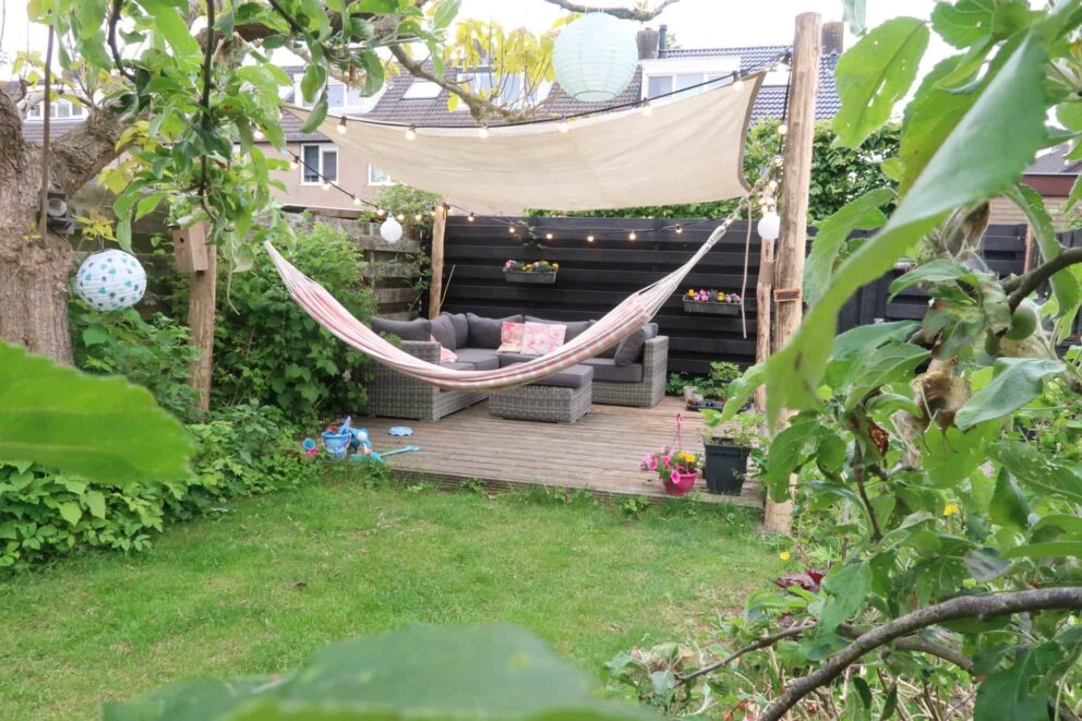 Hängematte aufhängen ohne Baum