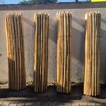 Fr. Staketenzaun Kastanien 200 cm hoch, Abstand 2 cm