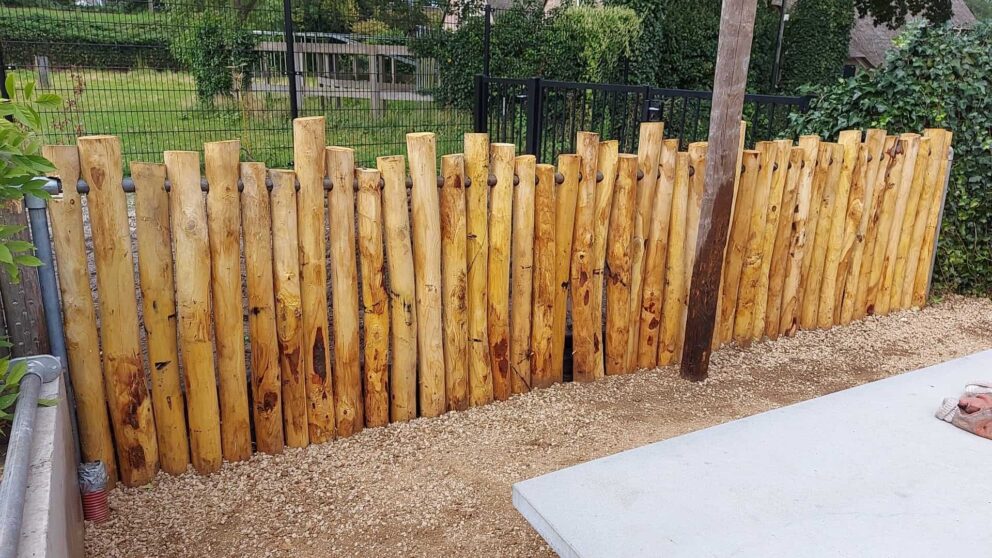 Holzpalisade Rundholz