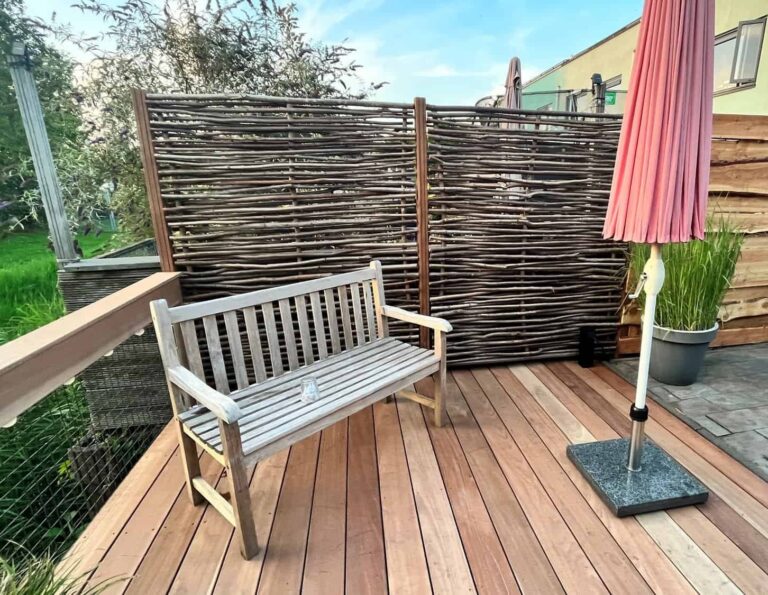 Sichtschutz Terrasse Holz