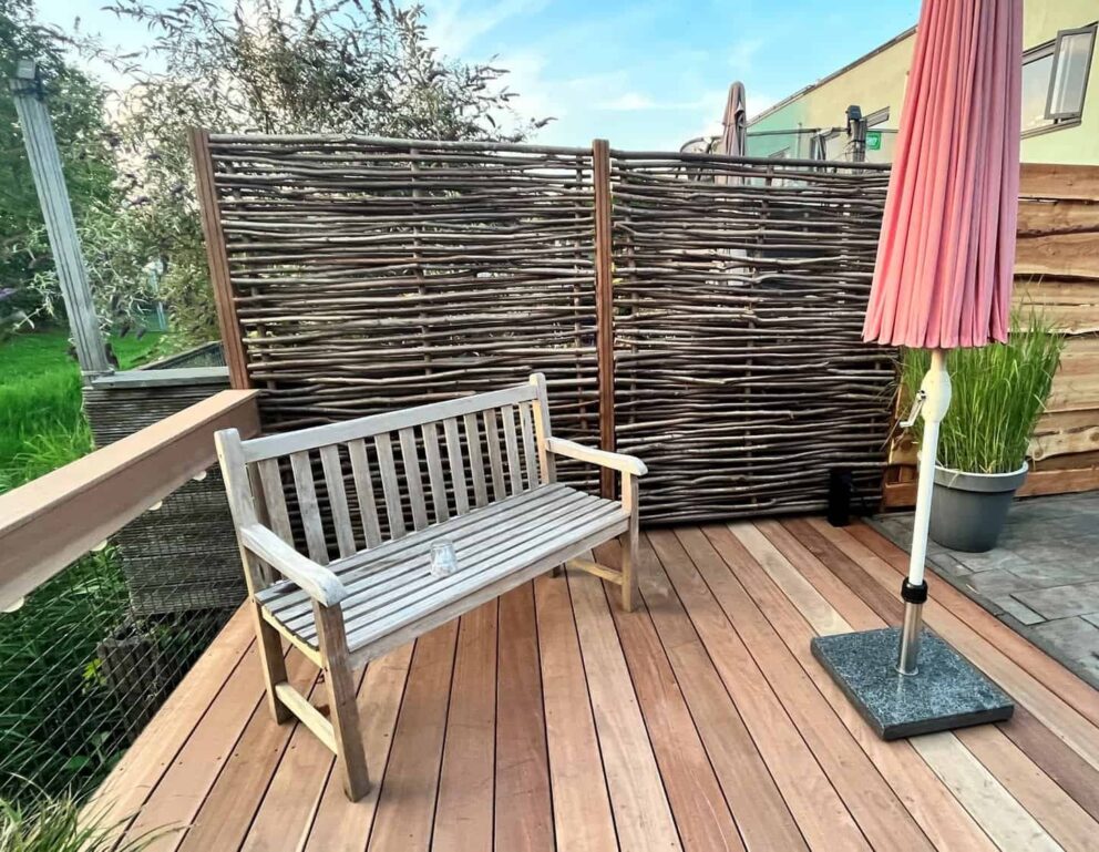 Sichtschutz Terrasse Holz
