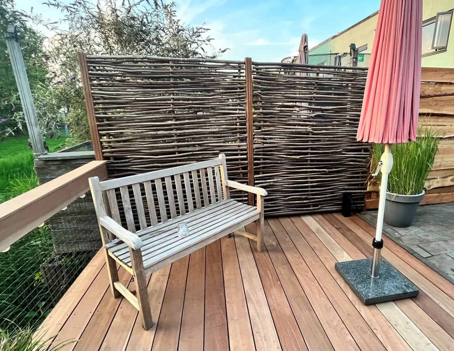 Sichtschutz Terrasse Holz