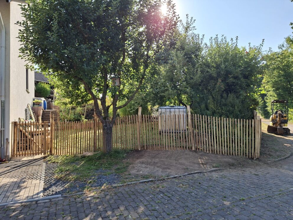 Staketenzaun Robinie