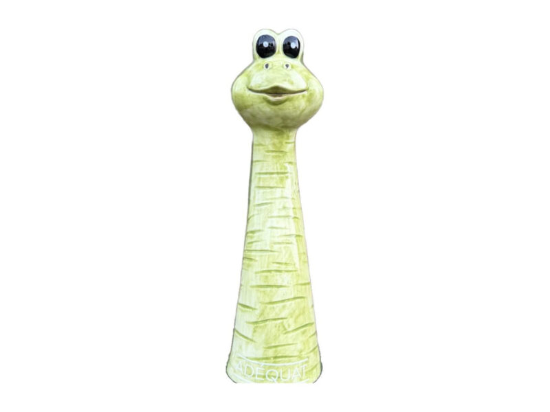 Zaunhocker Frosch - Staketenzaun Figur aus Keramik