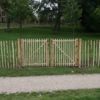 portail en bois sur mesure