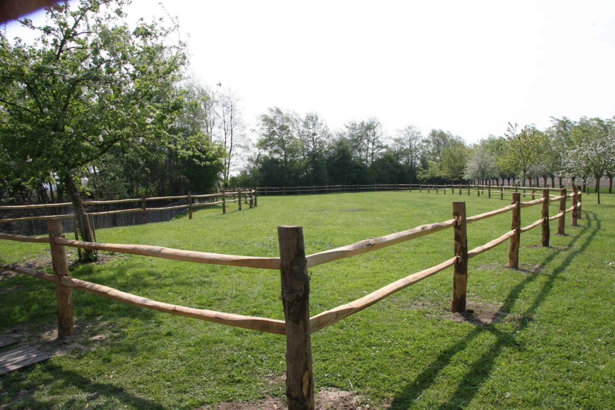 Post & Rail, lisse d’un quart en châtaignier