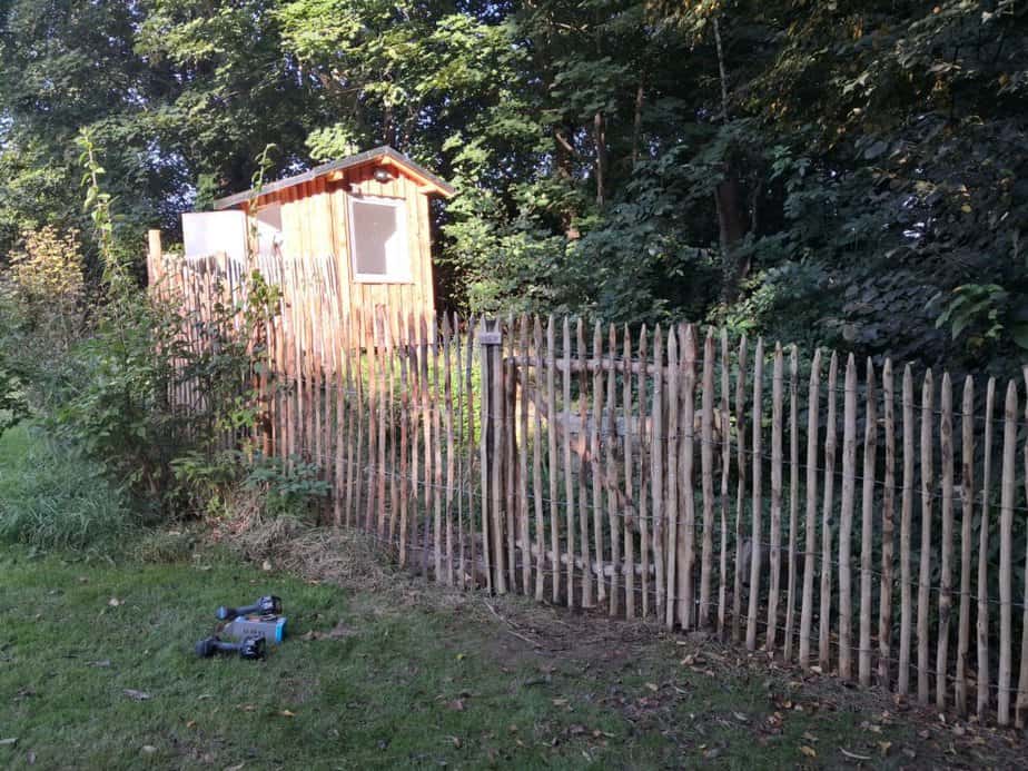 Clôture ganivelle en bois de châtaignier 150 cm Adequat
