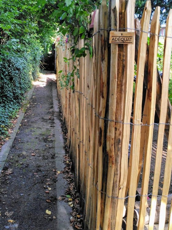 Clôture ganivelle en bois de châtaignier 175 cm Adequat