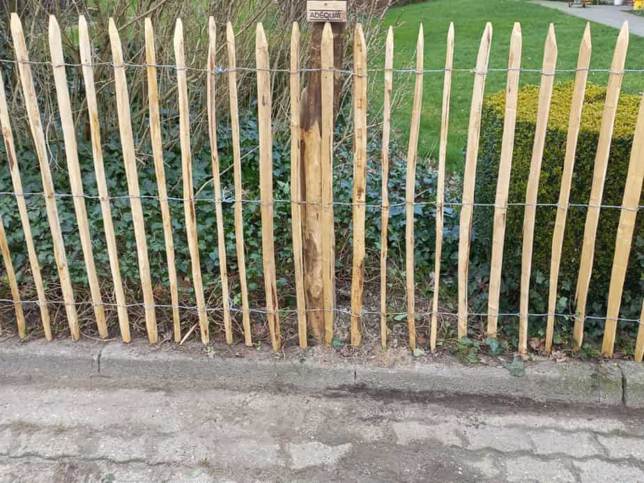 Clôture ganivelle en bois de châtaignier 120 cm Adequat