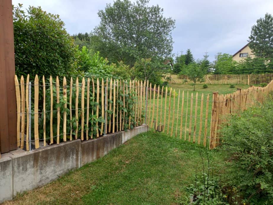 Clôture ganivelle en bois de châtaignier 100 cm Adequat